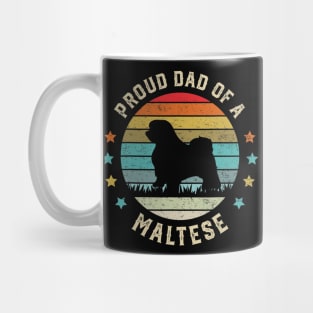 Proud Dad Of A Maltese Dog Mug